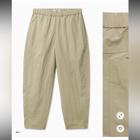 COS Pants - COS DRAWSTRING TROUSER PANTS SZ M